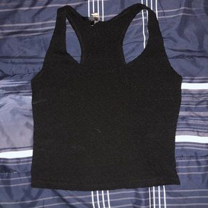 Black Crop Top